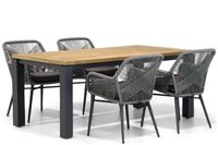 Lifestyle Garden Furniture Lifestyle Lifestyle Advance/Veneto 180 cm dining tuinset 5-delig