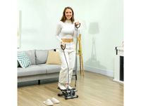 SPORTNOW Mini Stepper Fitness Résistance LCD Pédales Antidérapantes