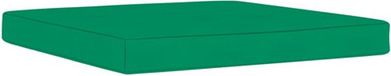 vidaXL Coussin de palette Tissu Oxford Vert