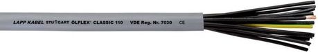 Lapp ÖLFLEX® CLASSIC 110 Stuurstroomkabel 3 x 1 mm² Grijs 1119853/50 50 m