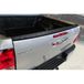 Avisa Aluminium Pickup Achterklep beschermlijst compatibel met Toyota Hilux VIII Facelift 2020- - Zwart