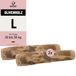 Kauies Olijfhouten kauwbotten voor je hond, 100% natuurlijk, veganistisch en calorievrij, lang hondenspeelgoed van hout getest op schadelijke stoffen, Made in Germany, maat L, tot 30 kg, verpakking