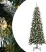 vidaXL Kunstkerstboom Groen 240 cm PVC