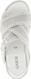 Gabor Damen Plateau Sandalen Roze Leer Gesp 37