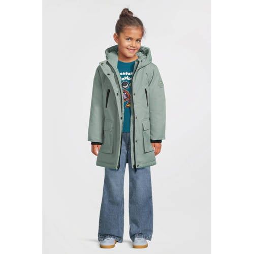 Me & My Monkey parka jas mint