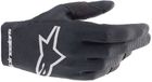 Alpinestars Jeugd Radar Handschoenen Zwart/Fluoriserend geel - Maat S