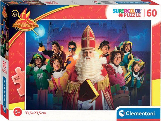 Clementoni De Club van Sinterklaas - Legpuzzel - 60 stukjes - Vanaf 5 jaar