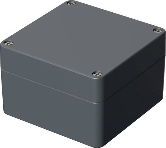 Bopla EUROMAS A 121 01121000 Industriële behuizing 140 x 140 x 91 Aluminium Zilver-grijs (RAL 7001)