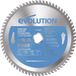 Evolution T185TCT-68CS Cirkelzaagblad - 185 mm