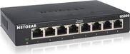 Netgear GS308-300PES Gigabit Ethernet switch, 8 poorten, metalen behuizing, plug & play, zonder ventilator