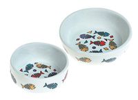 Bowl voederbak van keramiek 0,3 l/diameter 11 cm