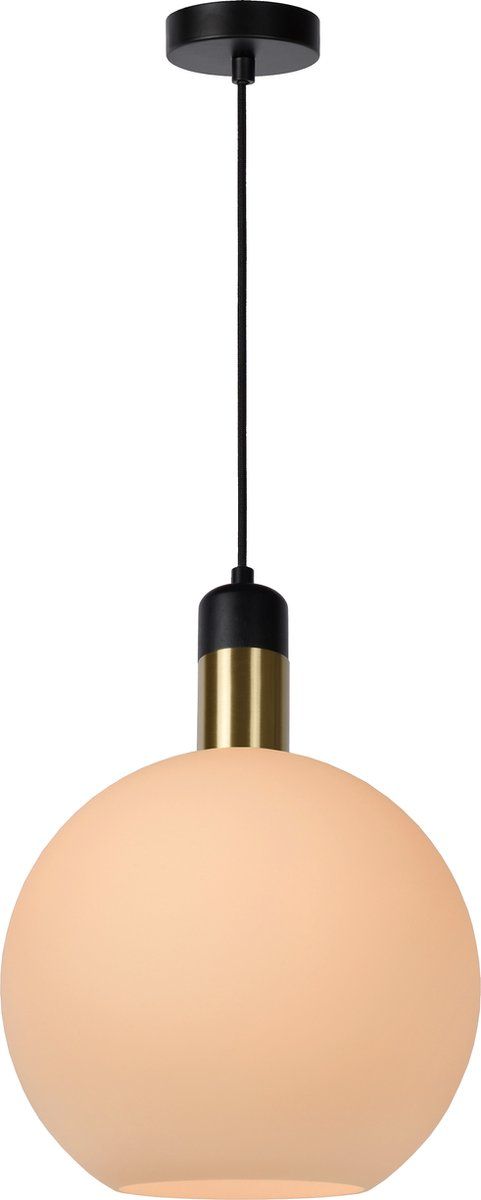 Lucide JULIUS Hanglamp - Ø 28 cm - Opaal Glas - E27 - 2022