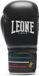 Leone1947 Flag Leer Kunstmatige Bokshandschoenen Zwart 12 oz