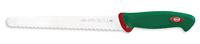 Sanelli Premana Professional Broodmes, staal, groen/rood, lemmet 24 cm