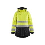 Blaklader Dames winterparka High Vis 4472-1987 - High Vis Geel/Zwart - XL