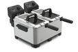 Tefal Double Pro FR3610 - Dubbele Frituurpan - 7L - 3600W - Zwart/RVS
