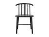 NJRD VIOR dining chair oak lacquered black