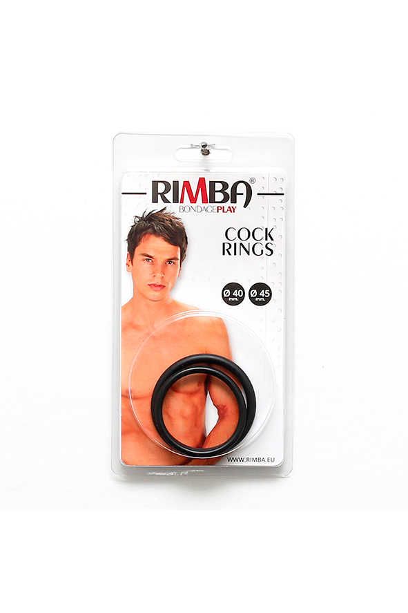 Bondage Play Set Cockringen - Ø 4cm + 5cm
