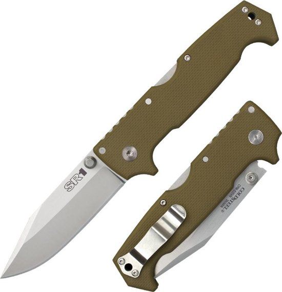 Cold Steel SR1 Zakmes - Groen - RVS - 23.50 cm