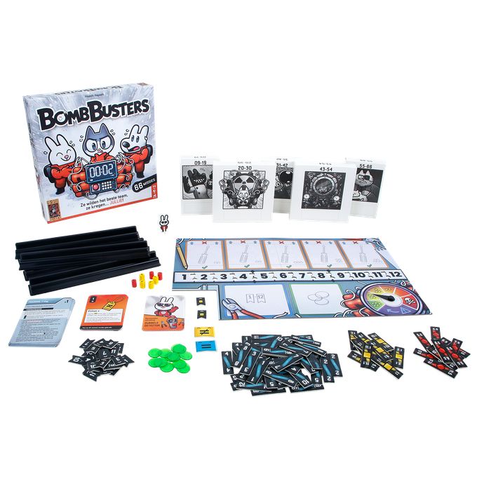 999 Games - Bomb Busters - Coöperatief Bordspel - Winnaar Spiel des Jahres 2025/Speelgoed van het jaar 2025 en de Gouden Ludo! - Werk samen en maak de bom onschadelijk - Tik tak, tik tak...