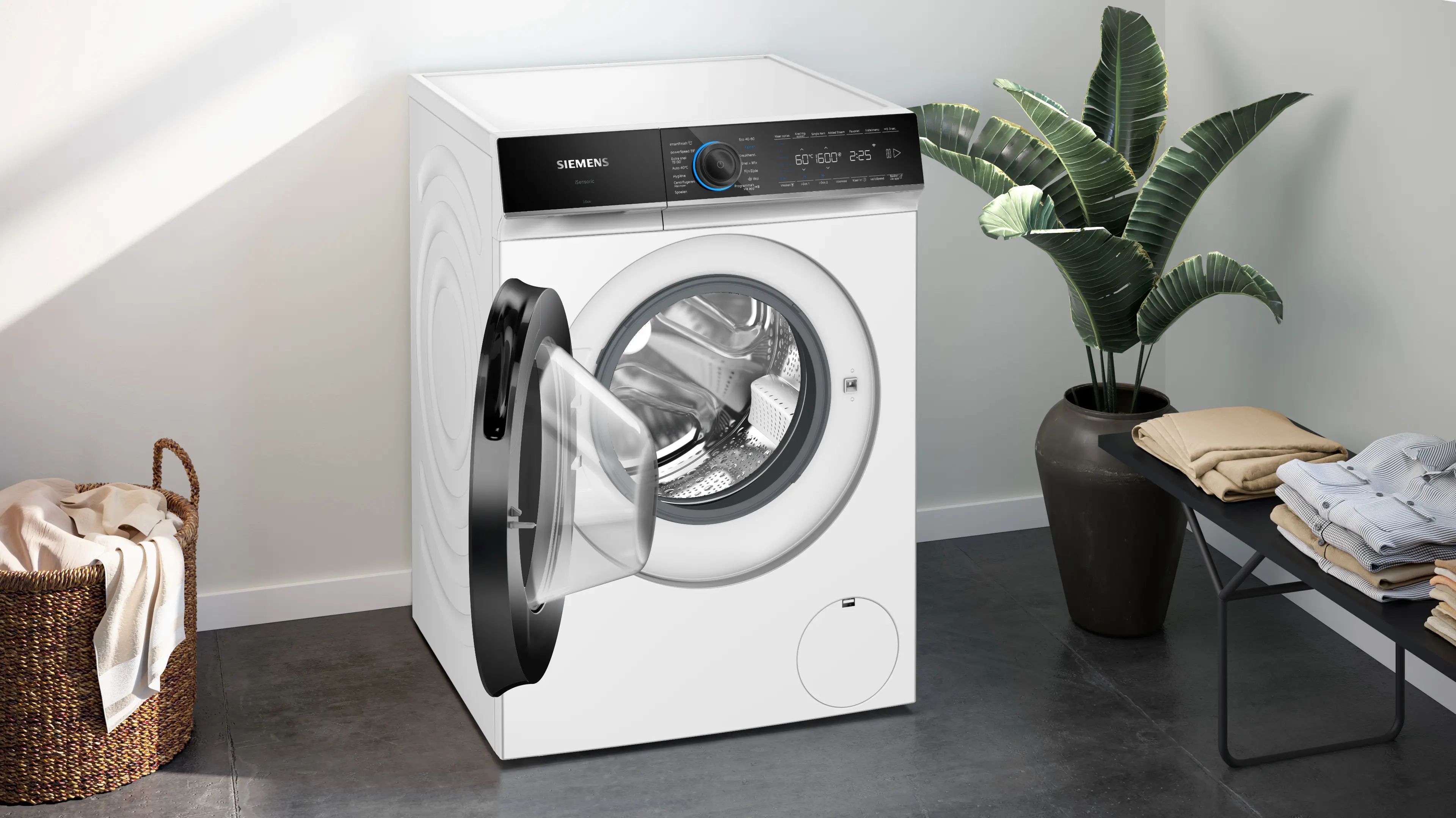 Siemens WG66B2ABNL iQ700 Wasmachine met stoom - 11 kg - 1600 rpm - Automatisch doseren - Home Connect