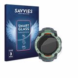 Savvies 3 Stuks Screenprotector voor Garmin Instinct 3 AMOLED (50 mm) - Transparant