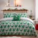 furn. Hide and Seek Santa Toddler Dekbedovertrek, Katoen, Polyester, Groen