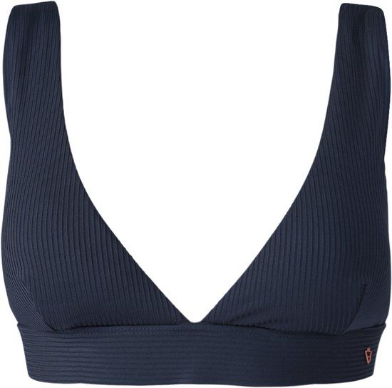Brunotti Forte-Rib Vrouwen Bikini Bralette Top | Indigo Blauw - 40