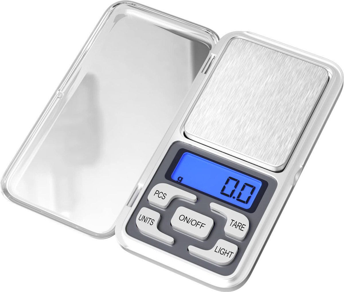 Nomfy Mini Digitale Keukenweegschaal Precisie Mini Weegschaal tot 200 gram