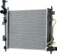 HELLA Motorkühlung Geschweißte Kühlrippen 420 x 358 mm für KIA PICANTO