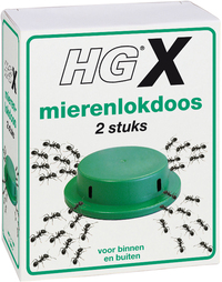 HG X mierenlokdoos - 2 stuks - Groen