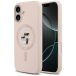 Karl Lagerfeld MagSafe hoesje voor Apple iPhone 17, Ring Karl & Choupette, Roze