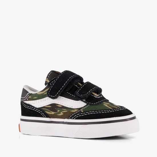 Vans Brooklyn LS V Camo kinder sneakers zwart - Maat 21