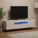 Prolenta Maison Exclusive LED-TV-meubel ZWOLLE, 153 x 35 x 43 cm, hoogglans wit