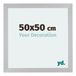 Your Decoration Cadre photo 50x50 cm MDF Argent mat Mura