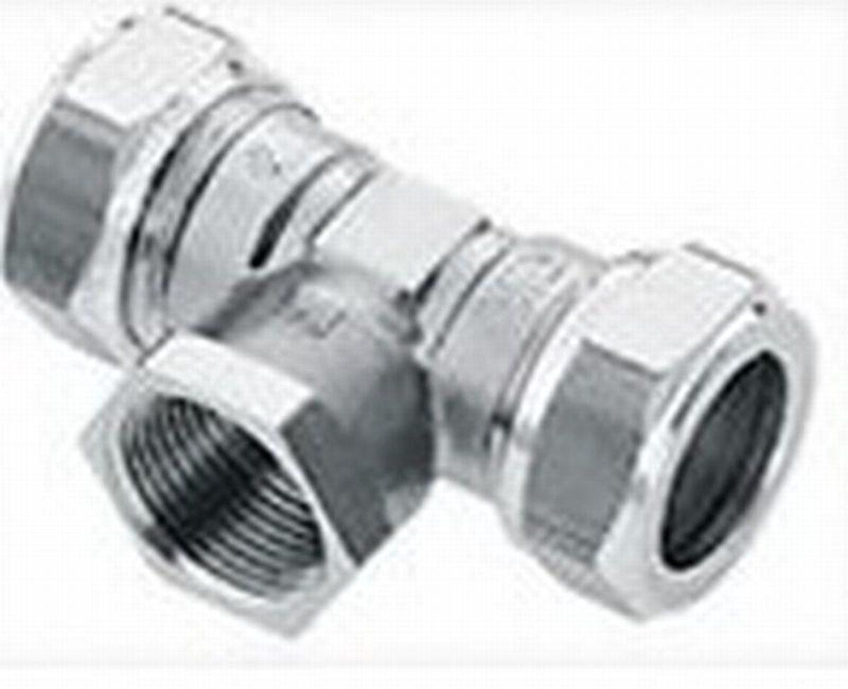 Bonfix 82642 T-stuk 28 x 1/2\"bi. x 28 vertind