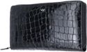 Golden Head Leren portemonnee Cayenne RFID Protect RV-Damenbörse 2820 Schwarz - Blau Limited zwart