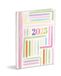 Agenda 2025 januari-december 2025, hardcover, dagelijks, meerkleurig, fuchsia