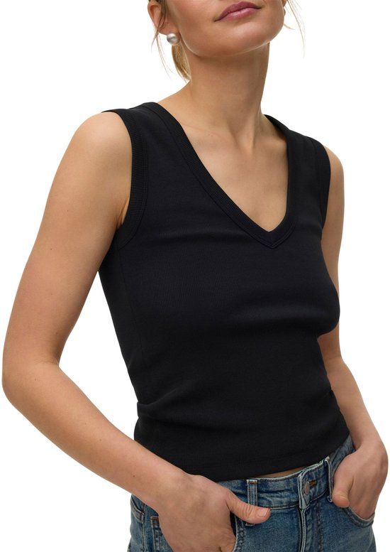 Vero Moda Chloe Top Dames - Zwart - Maat S