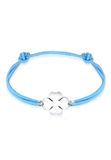 Elli - Armband - Dames Shamrock Lucky Charm in 925 Sterling Silver Rose Gold Plated - Dames