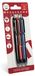 Icecat Stylo gel - Set van 3 - Intrekbaar - Noir, Rouge, Bleu
