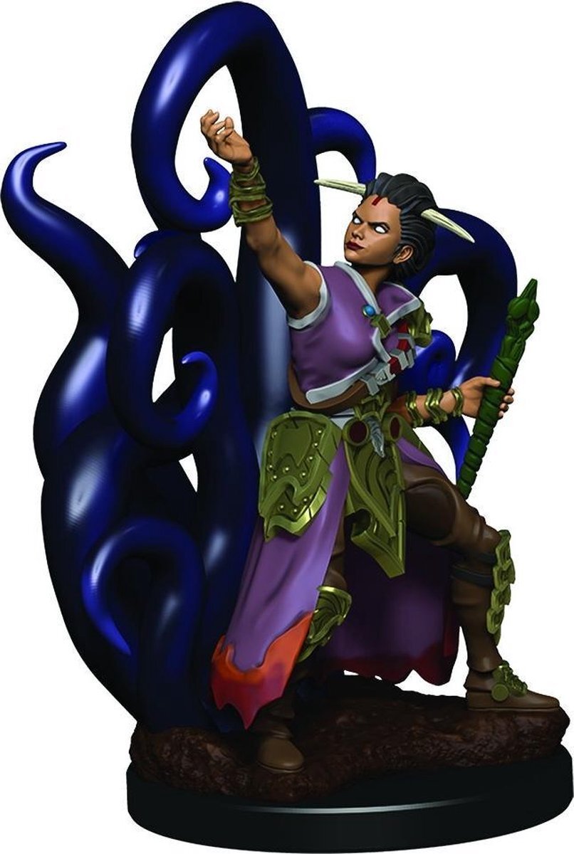 WizKids Dungeons and Dragons: Icons of the Realms - Female Human Warlock Premium Figure