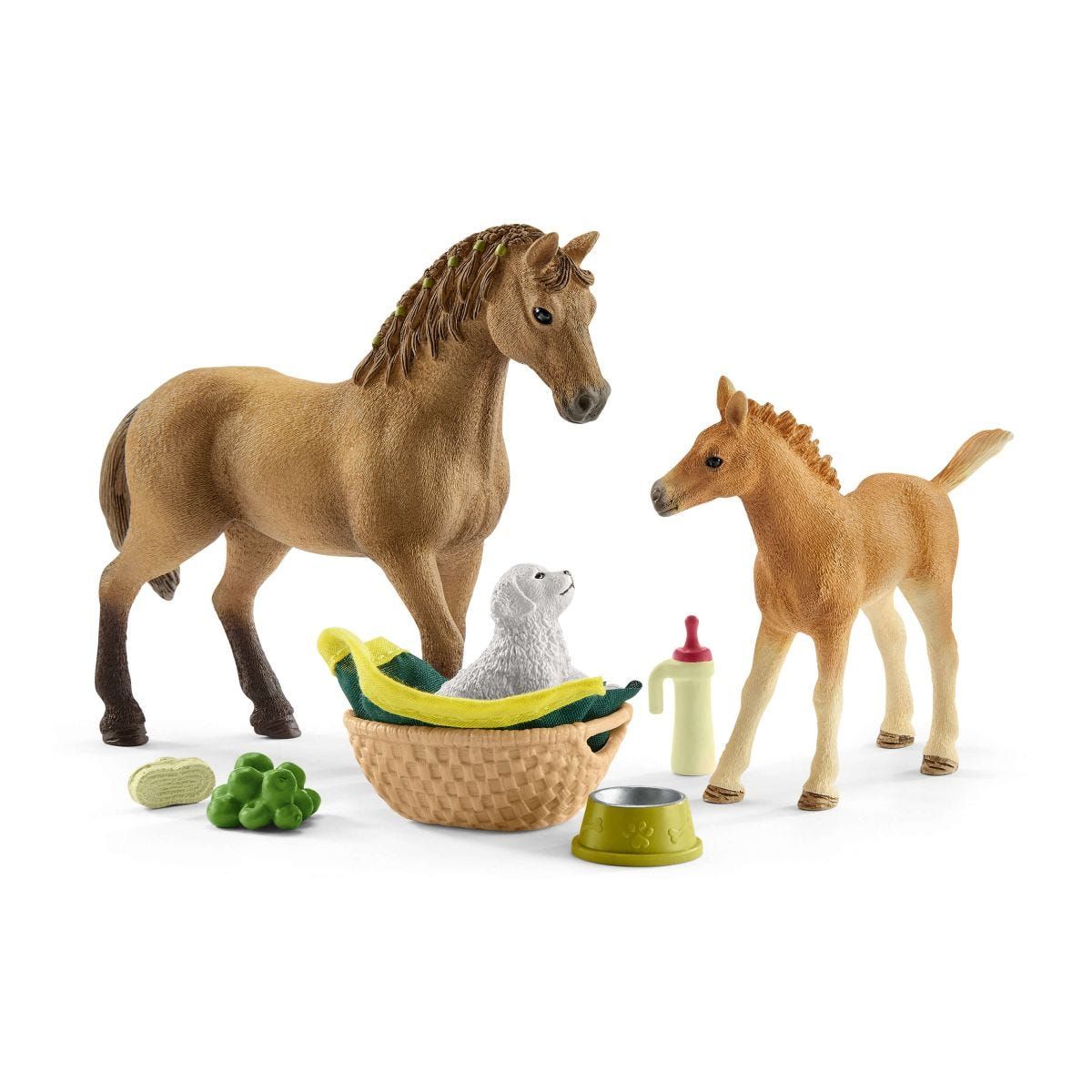 Schleich HORSE CLUB Sarahs zorg voor jonge dieren - 42432