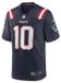 Nike Maillot de basketball NFL New England Patriots Game Jersey Drake Maye 10 L