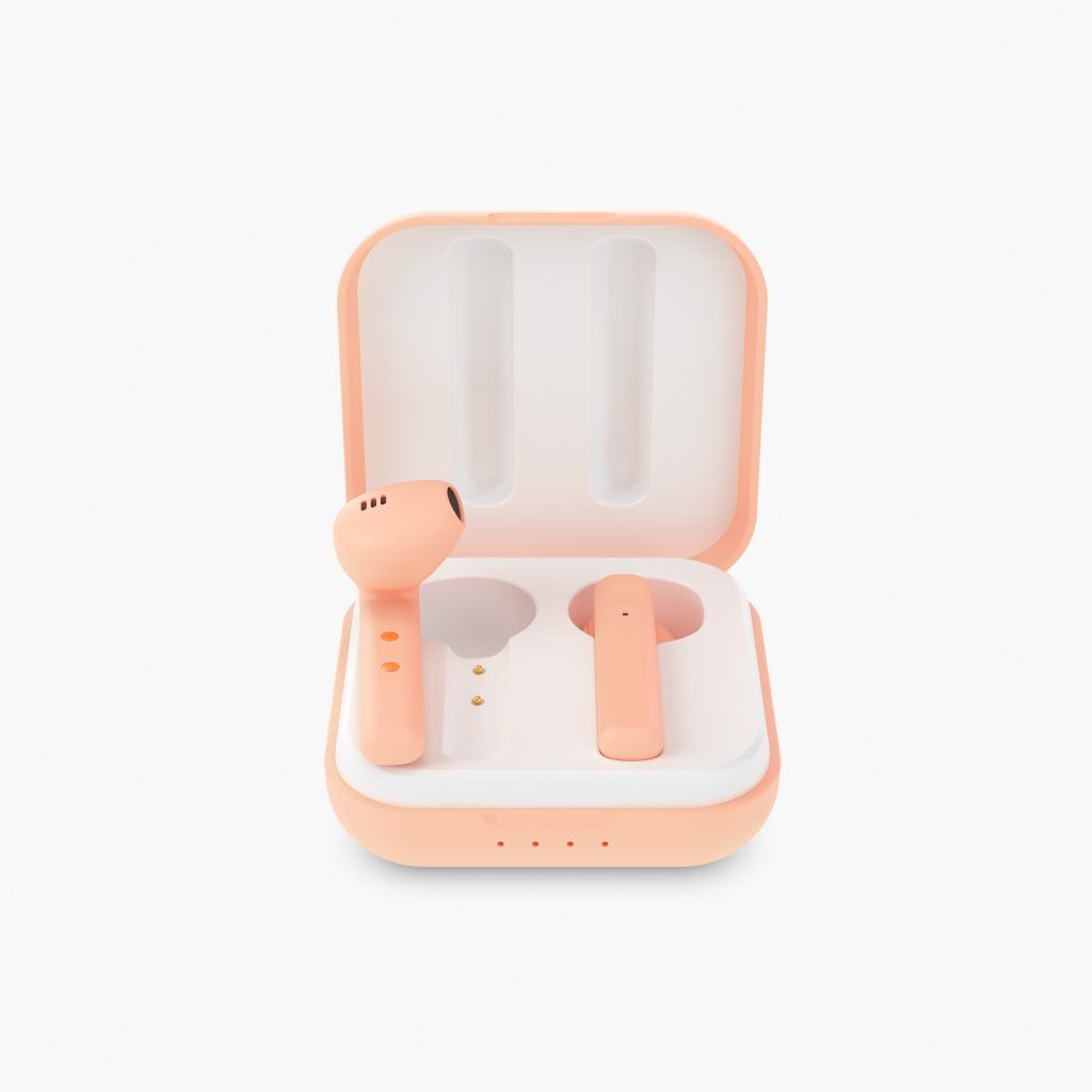LEDWOOD HUBBLE - Draadloze In-ear Headset - Bluetooth - Roze