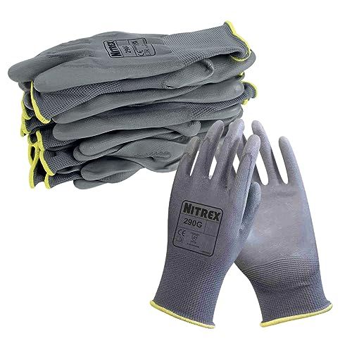 NITREX Werk- en veiligheidshandschoenen - 10 paar - Maat 11 (XL)