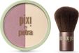 PIXI BEAUTY BLUSH DUO + KABUKI PEACH HONEY
