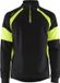 Blåkläder Sweatshirt met High Vis zones 3550-1158 - Zwart/High Vis Geel - 4XL