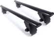 Farad Porte-bagages Fiat Cinquecento 1991-1998 Toit lisse Acier Noir 75kg