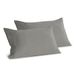 GUZZINI Botanical Kussenhoezen voor bed van 100% biologisch katoen, Oeko-Tex gecertificeerd, fris en ademend, kussensloop met overslag van 15 cm, zacht en behaaglijk, 2 stuks